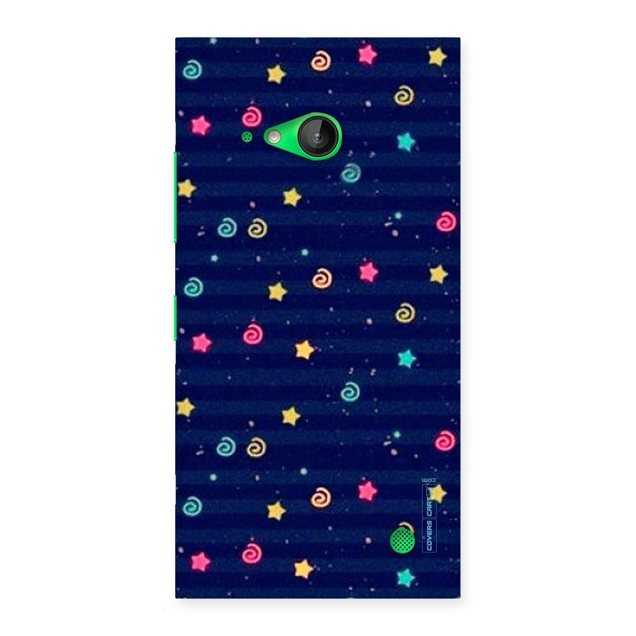 Cute Stars Design Back Case for Lumia 730
