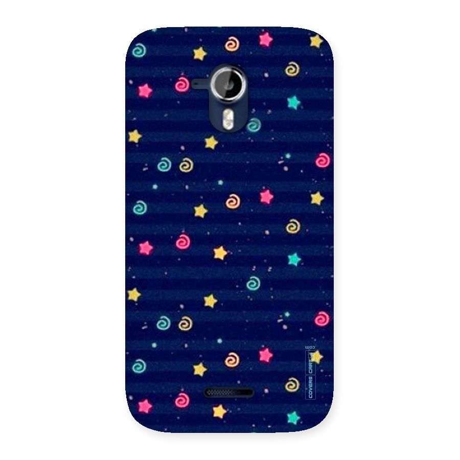 Cute Stars Design Back Case for Micromax Canvas Magnus A117