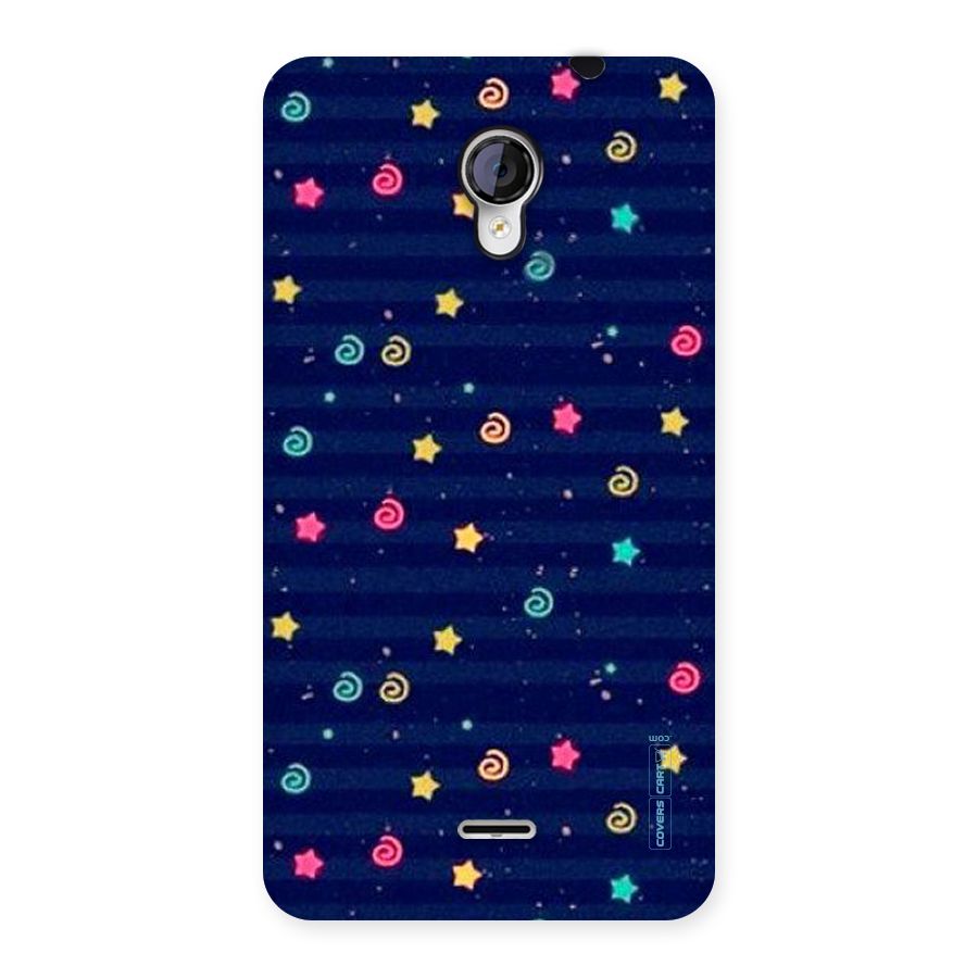 Cute Stars Design Back Case for Micromax Unite 2 A106