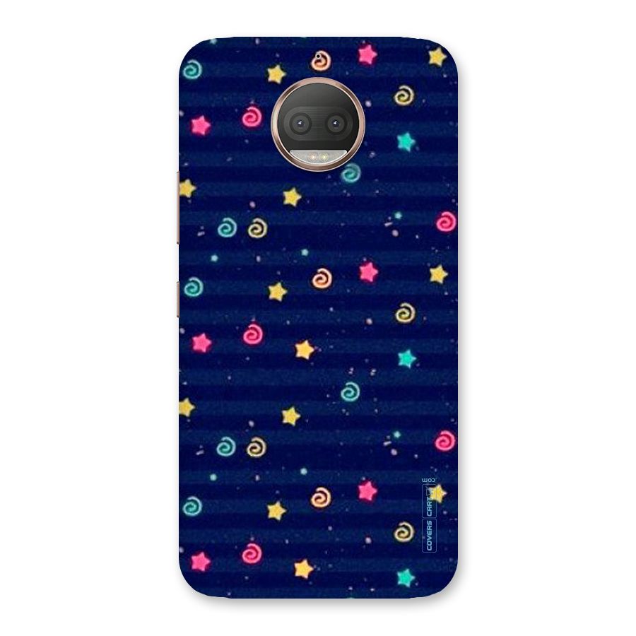 Cute Stars Design Back Case for Moto G5s Plus