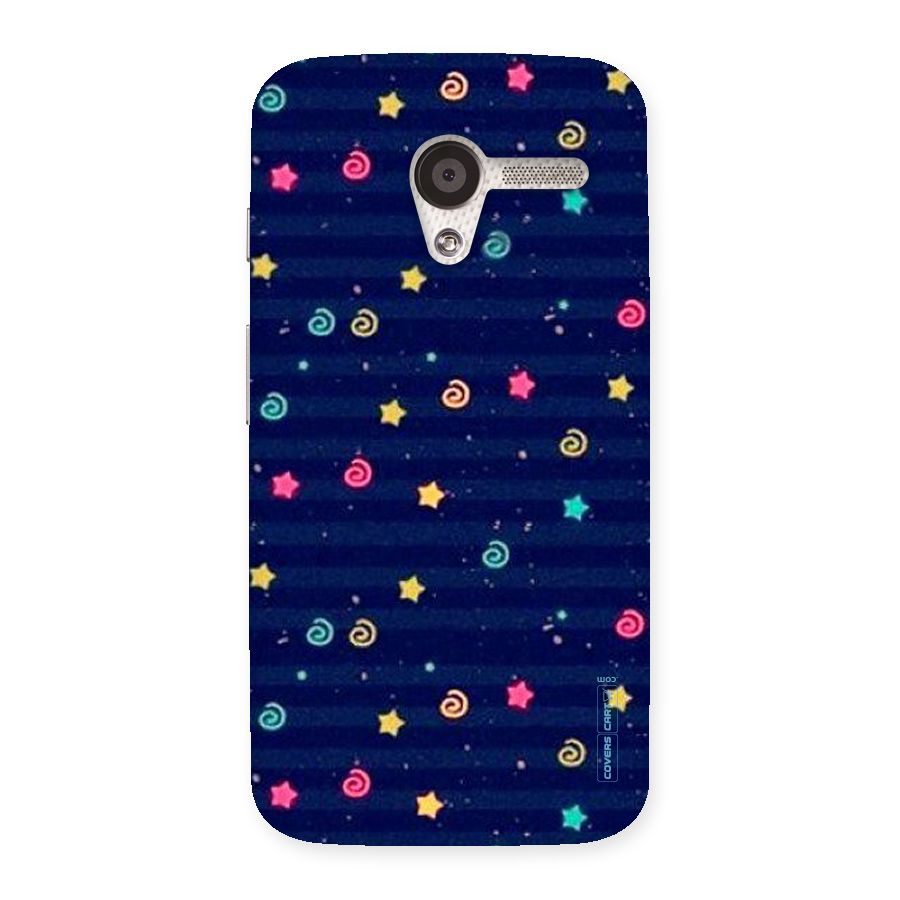 Cute Stars Design Back Case for Moto X