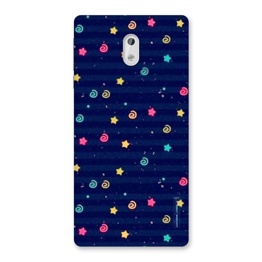Cute Stars Design Back Case for Nokia 3