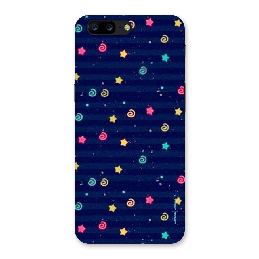 Cute Stars Design Back Case for OnePlus 5
