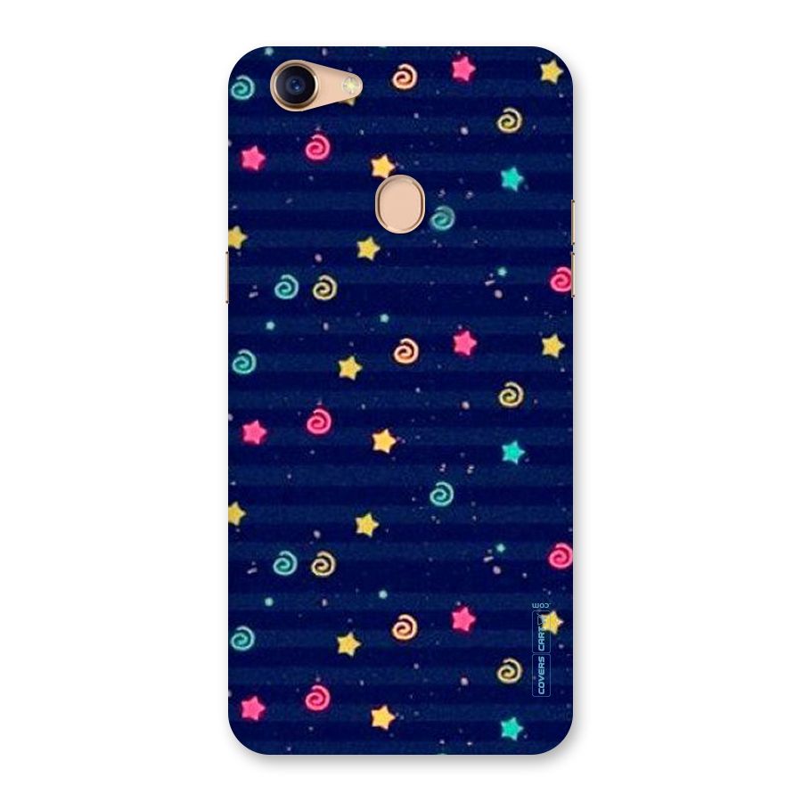 Cute Stars Design Back Case for Oppo F5