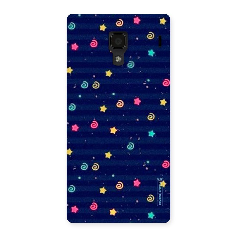 Cute Stars Design Back Case for Redmi 1S