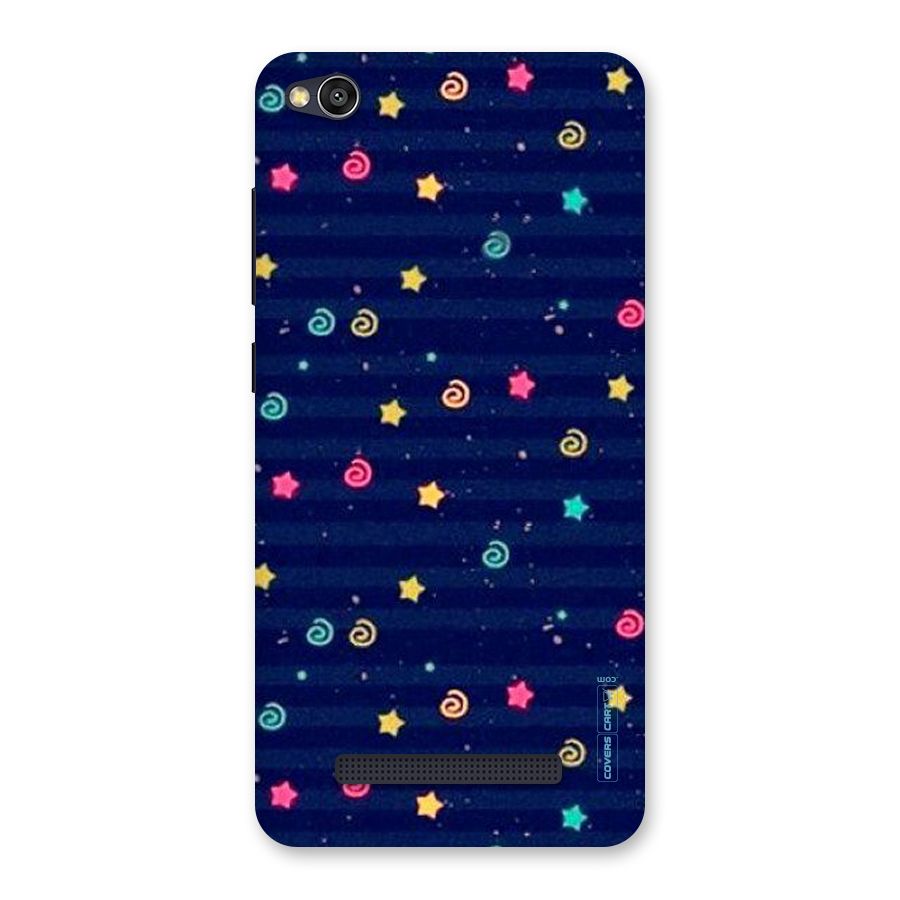 Cute Stars Design Back Case for Redmi 4A