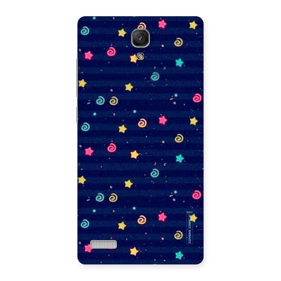Cute Stars Design Back Case for Redmi Note