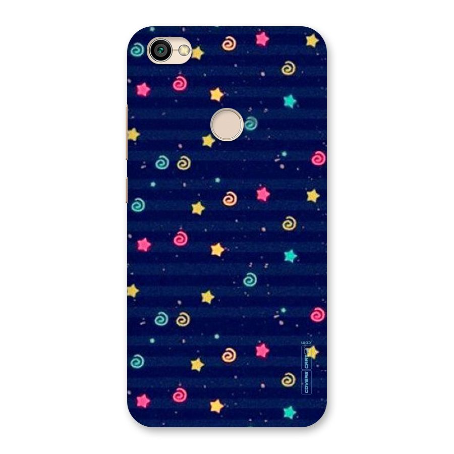 Cute Stars Design Back Case for Redmi Y1 2017