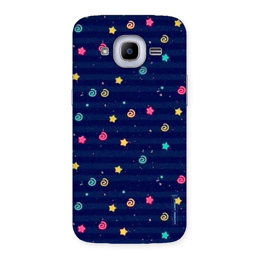 Cute Stars Design Back Case for Samsung Galaxy J2 2016