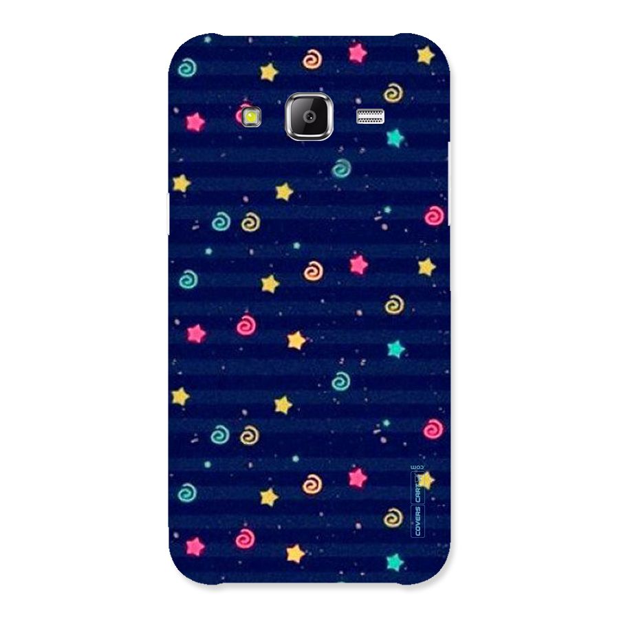 Cute Stars Design Back Case for Samsung Galaxy J5