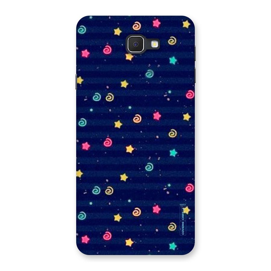 Cute Stars Design Back Case for Samsung Galaxy J7 Prime