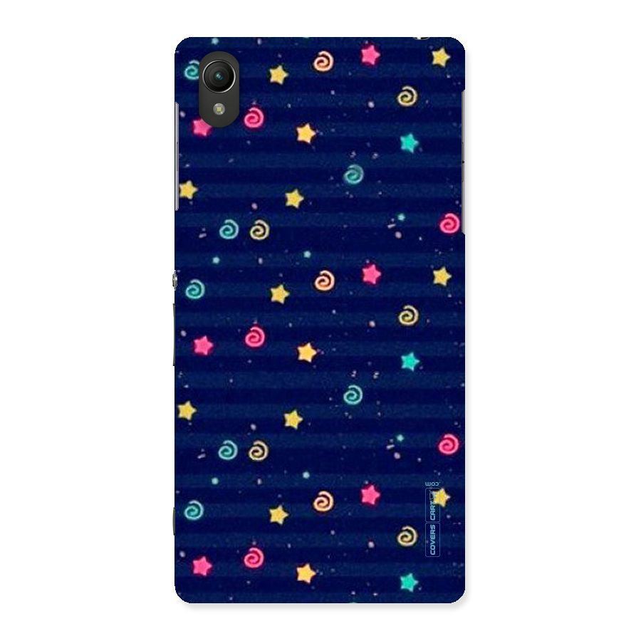 Cute Stars Design Back Case for Sony Xperia Z2
