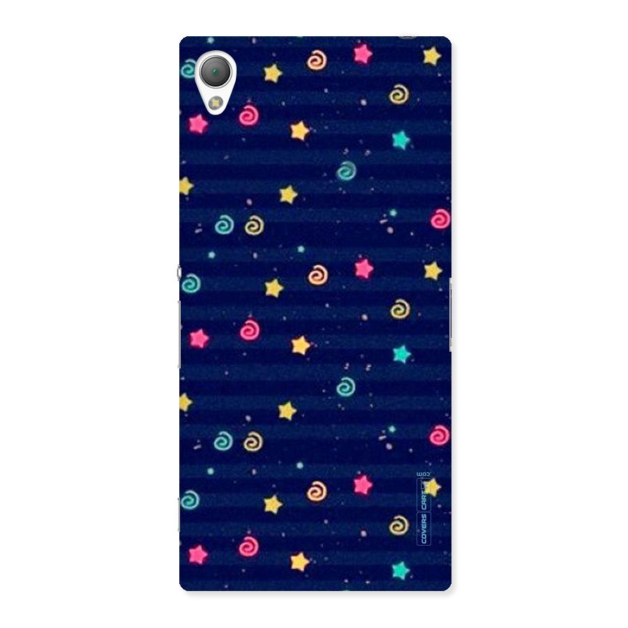 Cute Stars Design Back Case for Sony Xperia Z3