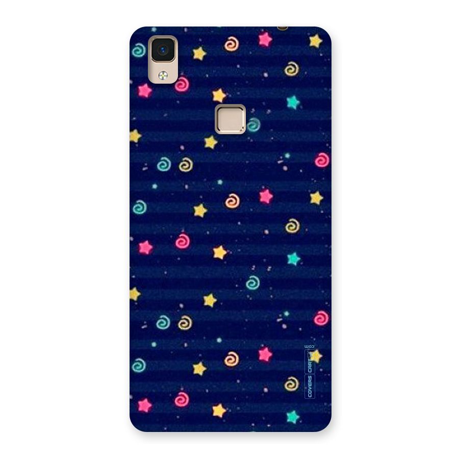 Cute Stars Design Back Case for V3 Max