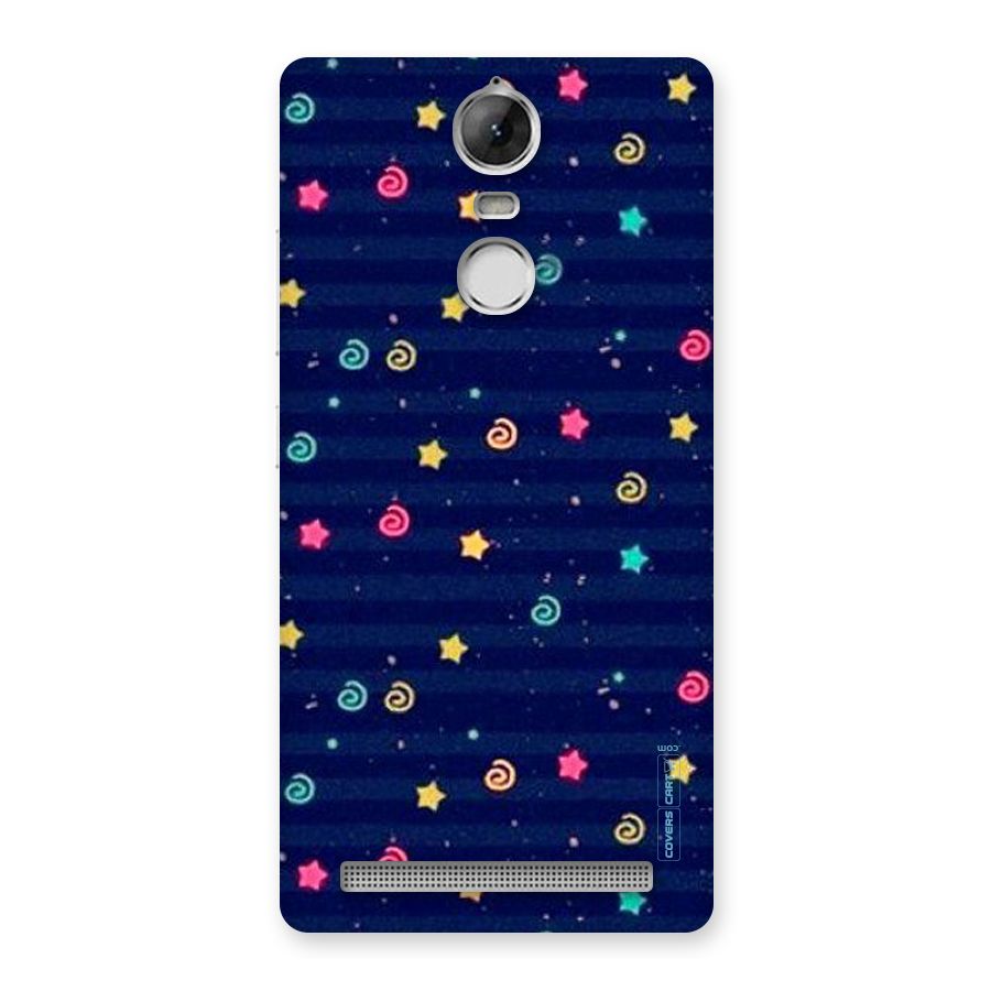 Cute Stars Design Back Case for Vibe K5 Note