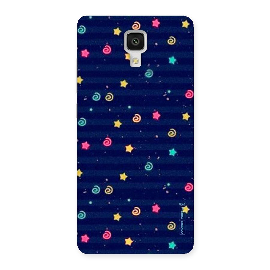 Cute Stars Design Back Case for Xiaomi Mi 4