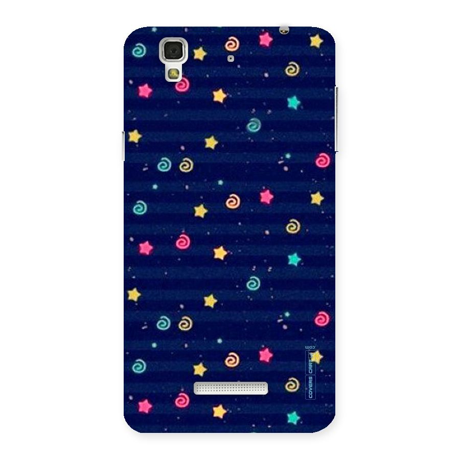 Cute Stars Design Back Case for YU Yureka Plus