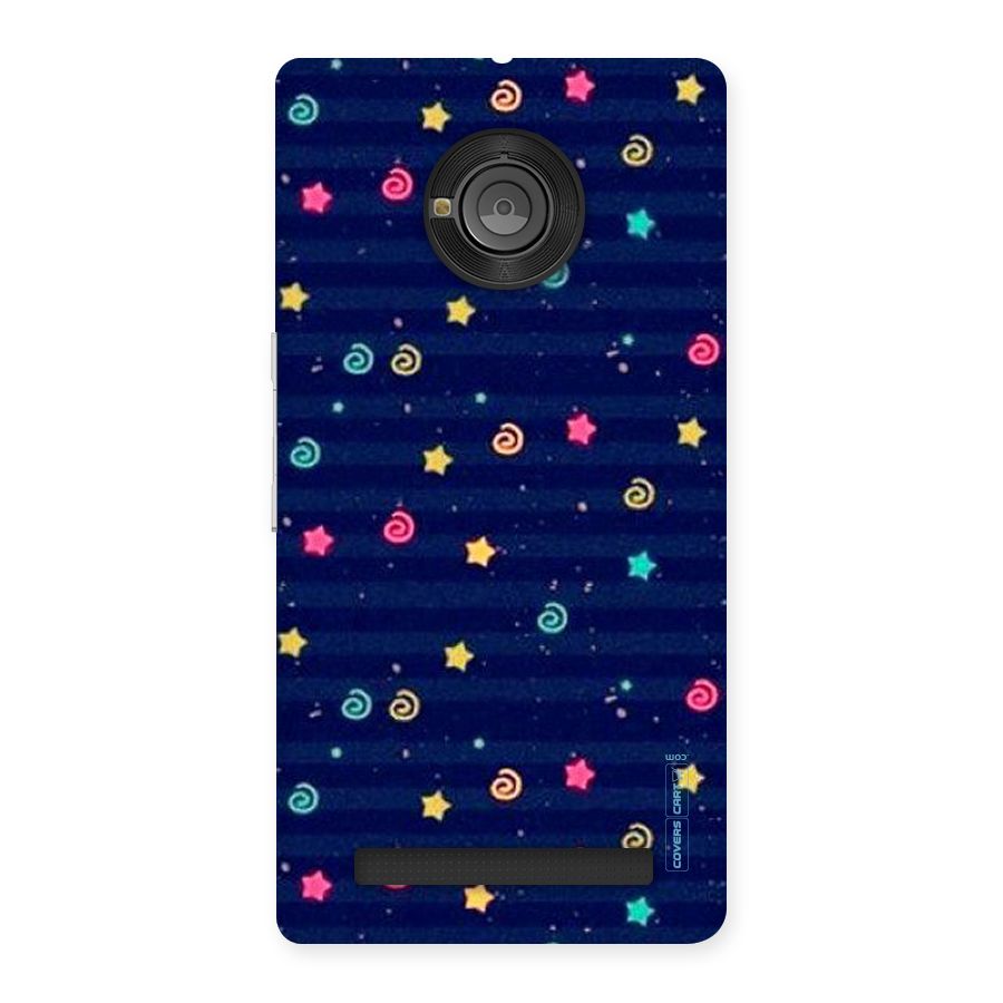 Cute Stars Design Back Case for Yu Yuphoria