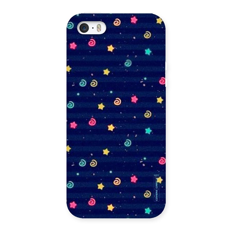 Cute Stars Design Back Case for iPhone SE