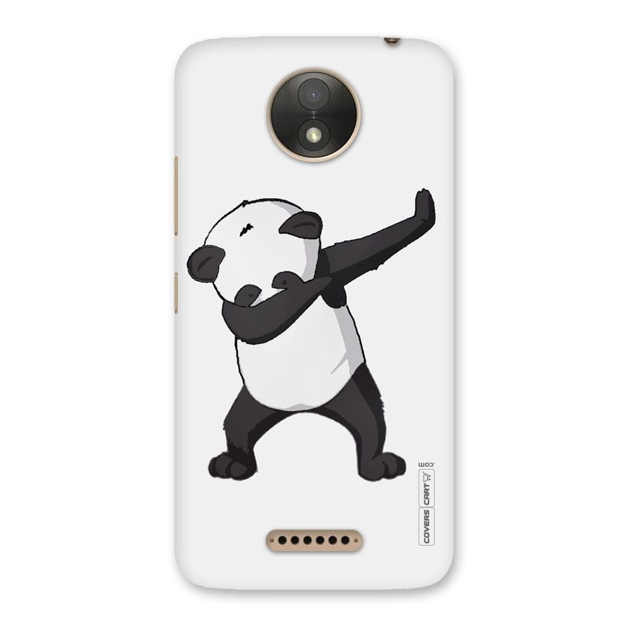 Dab Panda Shoot Back Case for Moto C Plus
