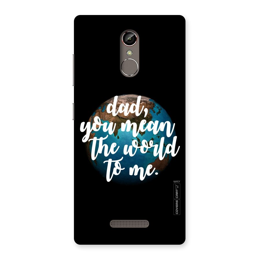 Dad You Mean World to Mes Back Case for Gionee S6s