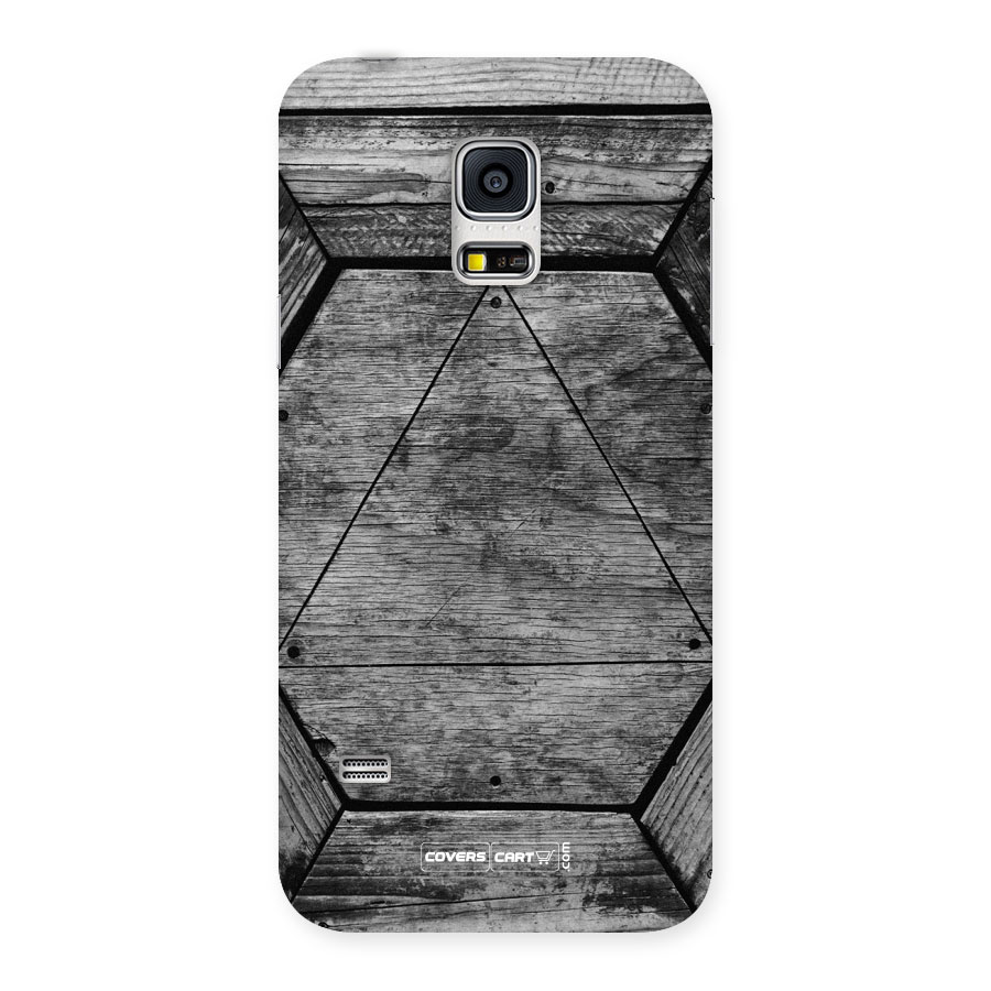 Wooden Hexagon Back Case for Galaxy S5