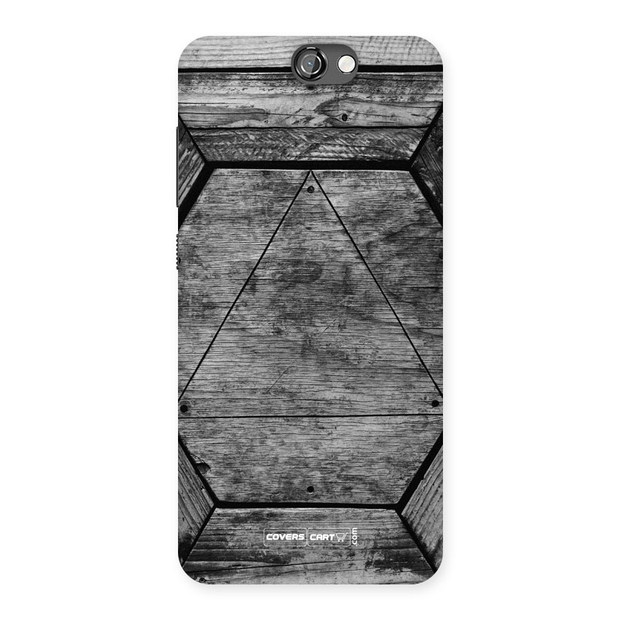 Wooden Hexagon Back Case for HTC One A9