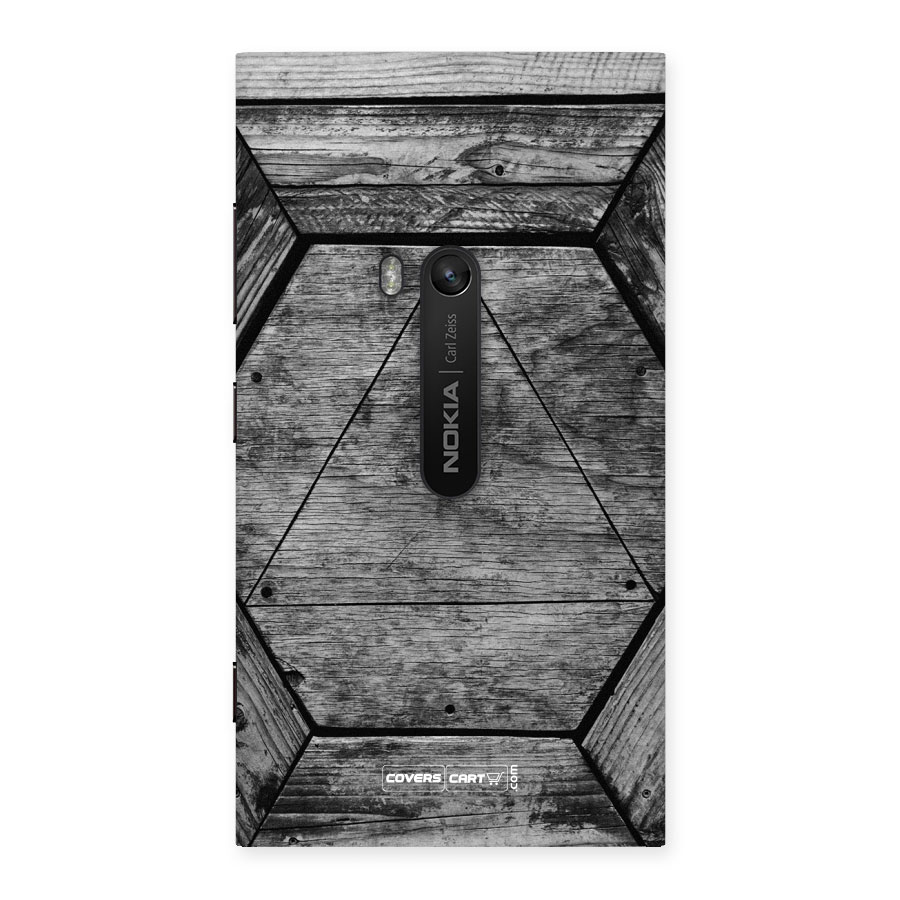 Wooden Hexagon Back Case for Lumia 920