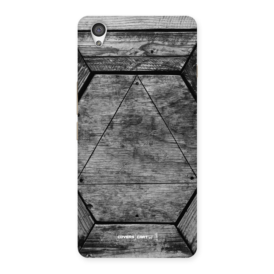 Wooden Hexagon Back Case for Oneplus X