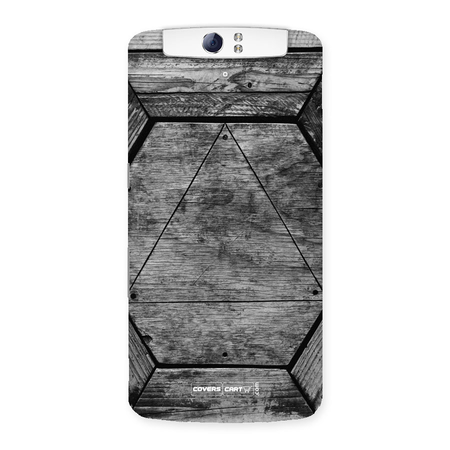 Wooden Hexagon Back Case for Oppo N1