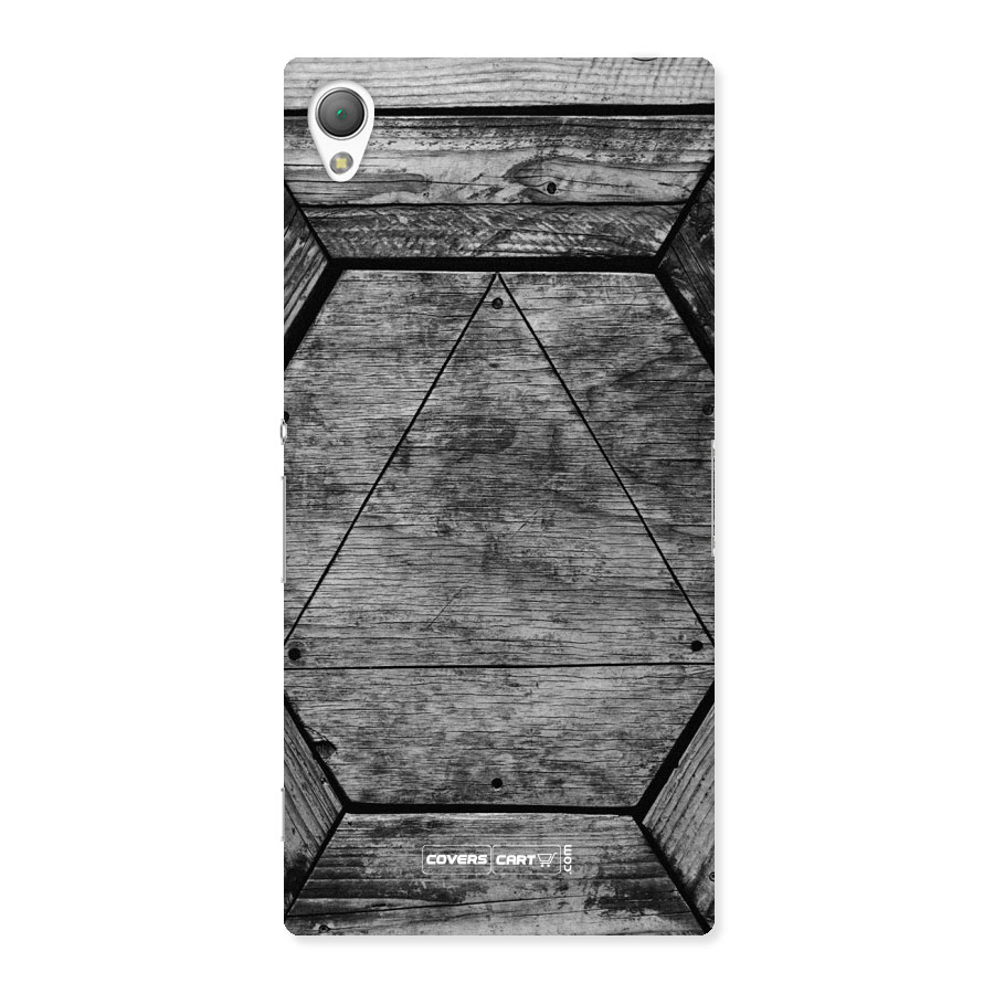 Wooden Hexagon Back Case for Xperia Z3