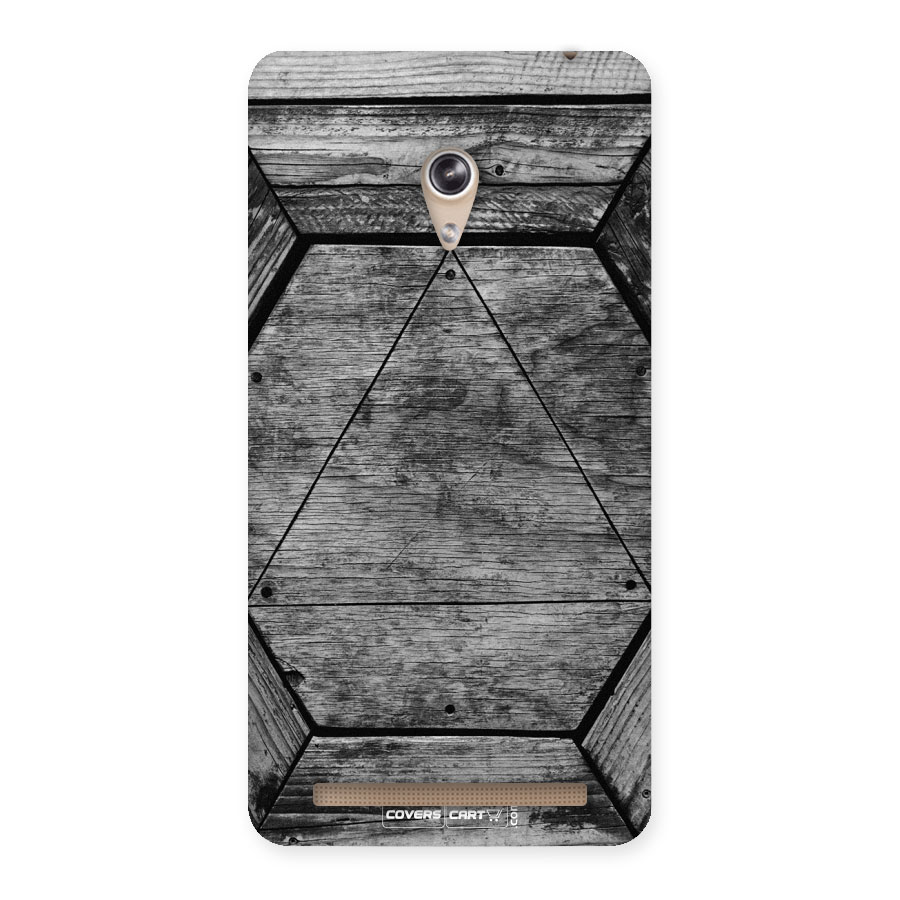 Wooden Hexagon Back Case for Zenfone 6