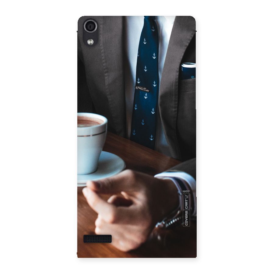 Dapper Suit Back Case for Ascend P6