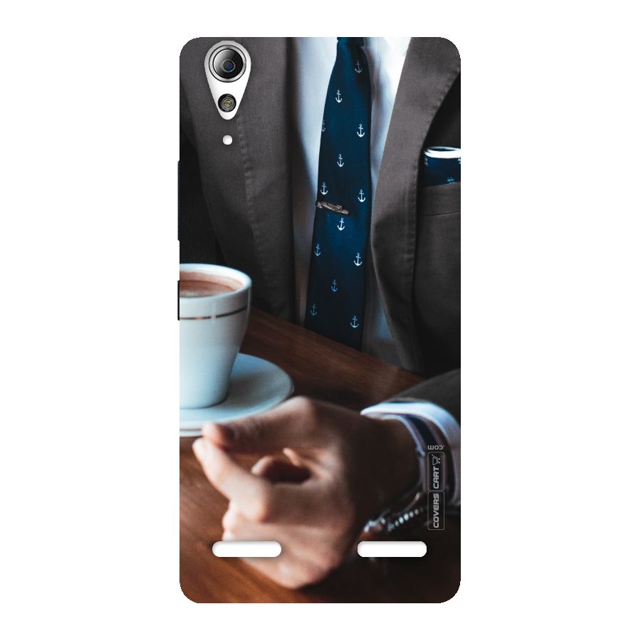 Dapper Suit Back Case for Lenovo A6000