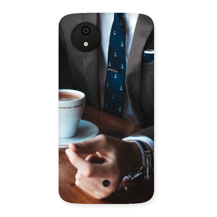Dapper Suit Back Case for Micromax Canvas A1
