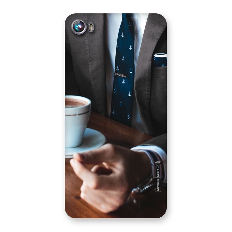 Dapper Suit Back Case for Micromax Canvas Fire 4 A107