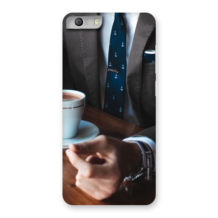 Dapper Suit Back Case for Micromax Canvas Knight 2