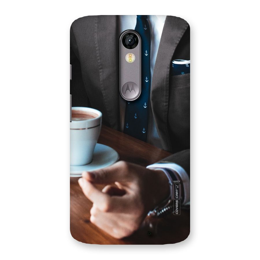 Dapper Suit Back Case for Moto X Force