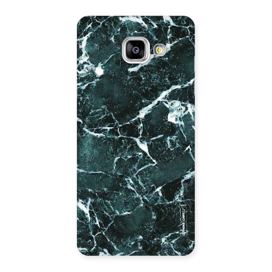 Dark Green Marble Back Case for Galaxy A5 2016