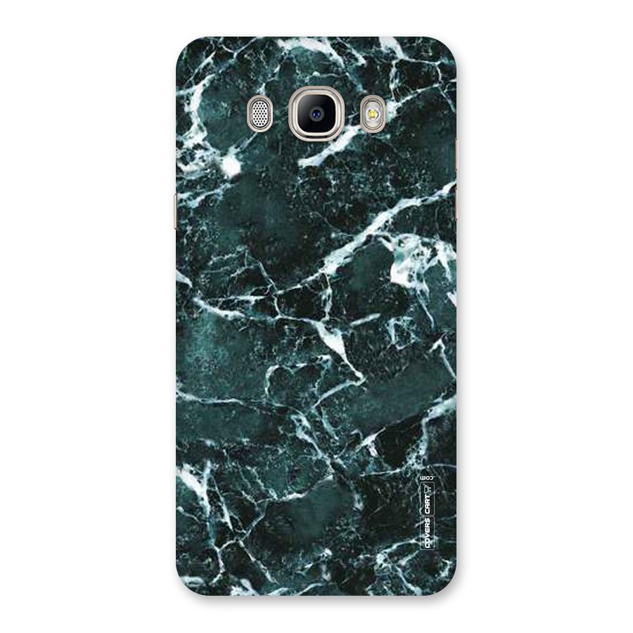 Dark Green Marble Back Case for Galaxy On8