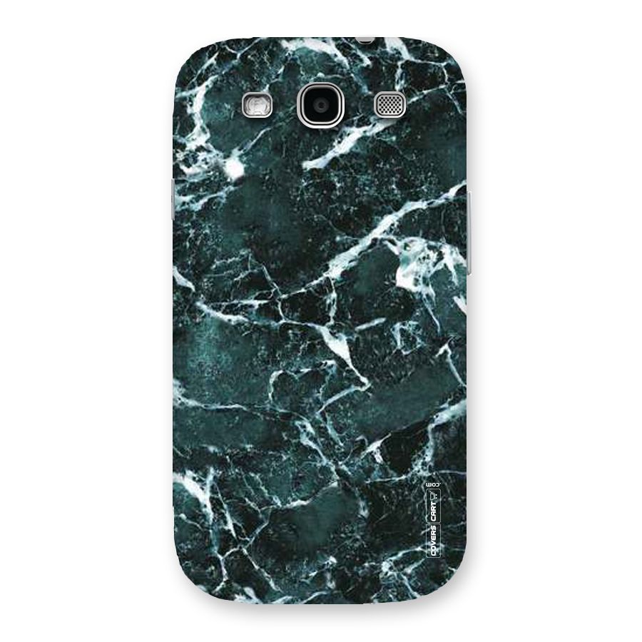 Dark Green Marble Back Case for Galaxy S3