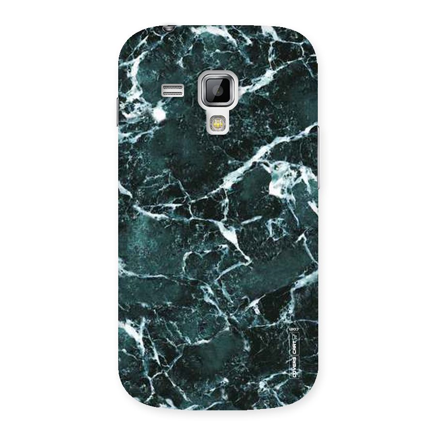 Dark Green Marble Back Case for Galaxy S Duos