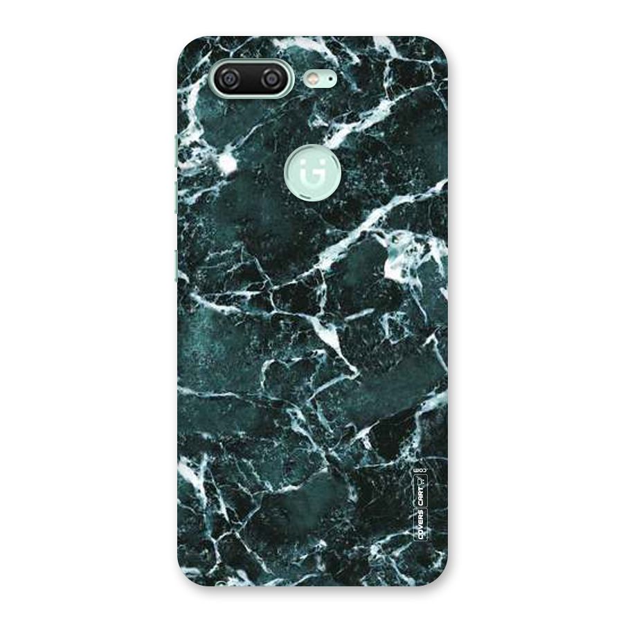 Dark Green Marble Back Case for Gionee S10