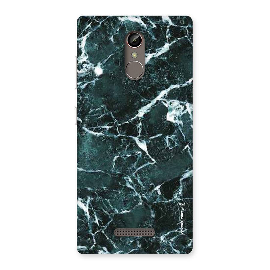 Dark Green Marble Back Case for Gionee S6s