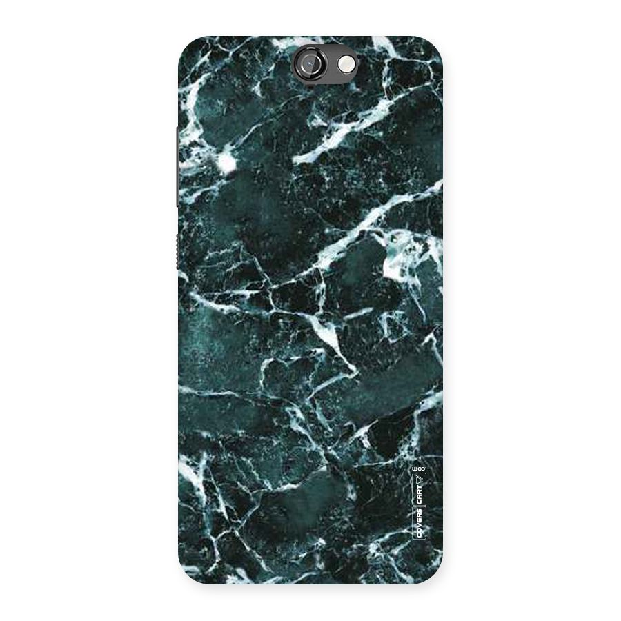Dark Green Marble Back Case for HTC One A9