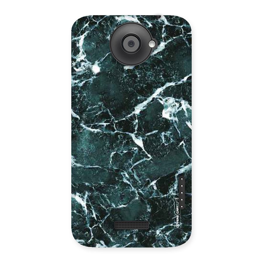 Dark Green Marble Back Case for HTC One X