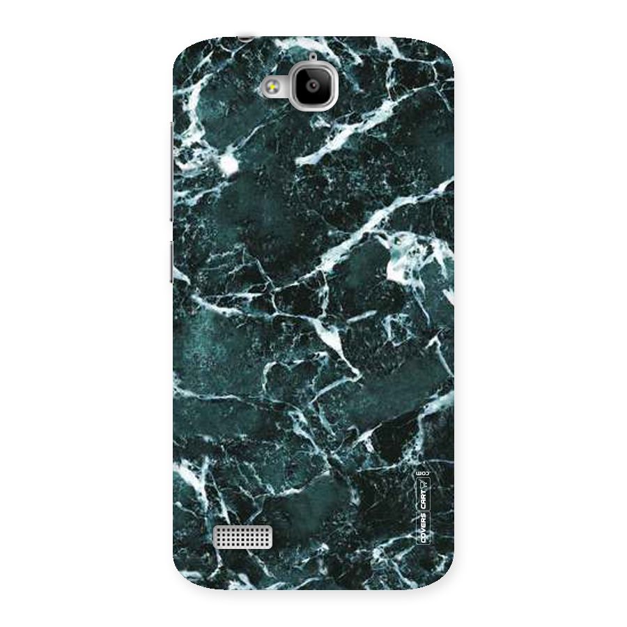Dark Green Marble Back Case for Honor Holly