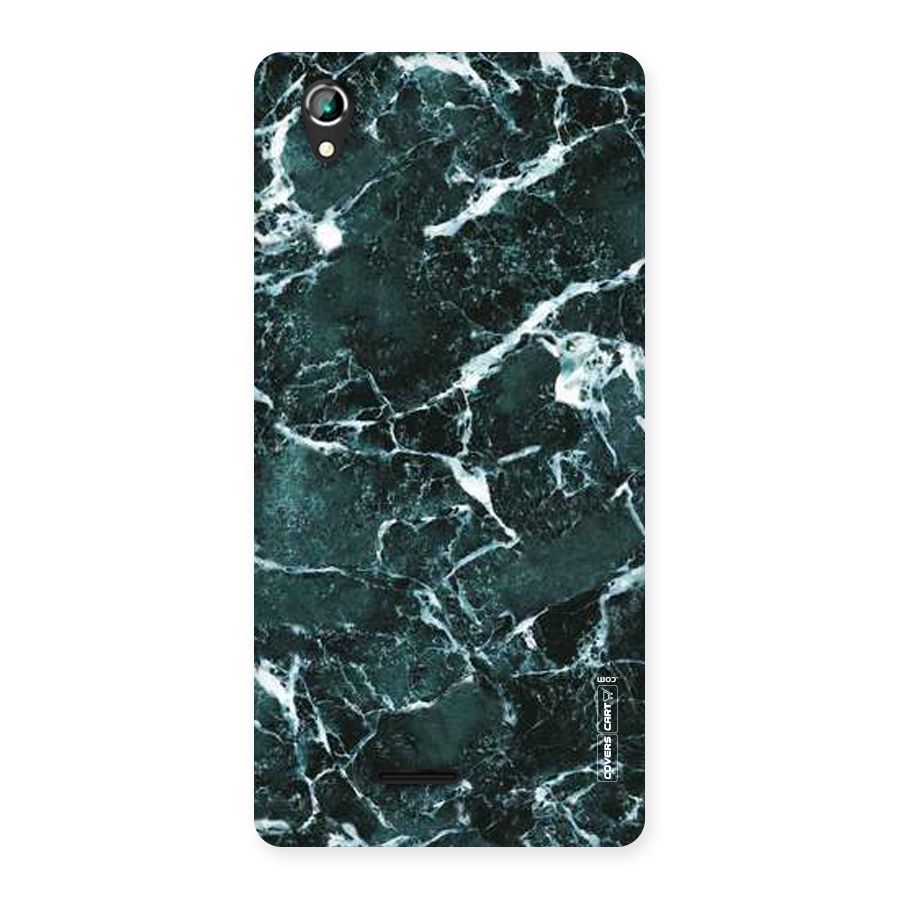 Dark Green Marble Back Case for Lava Iris 800