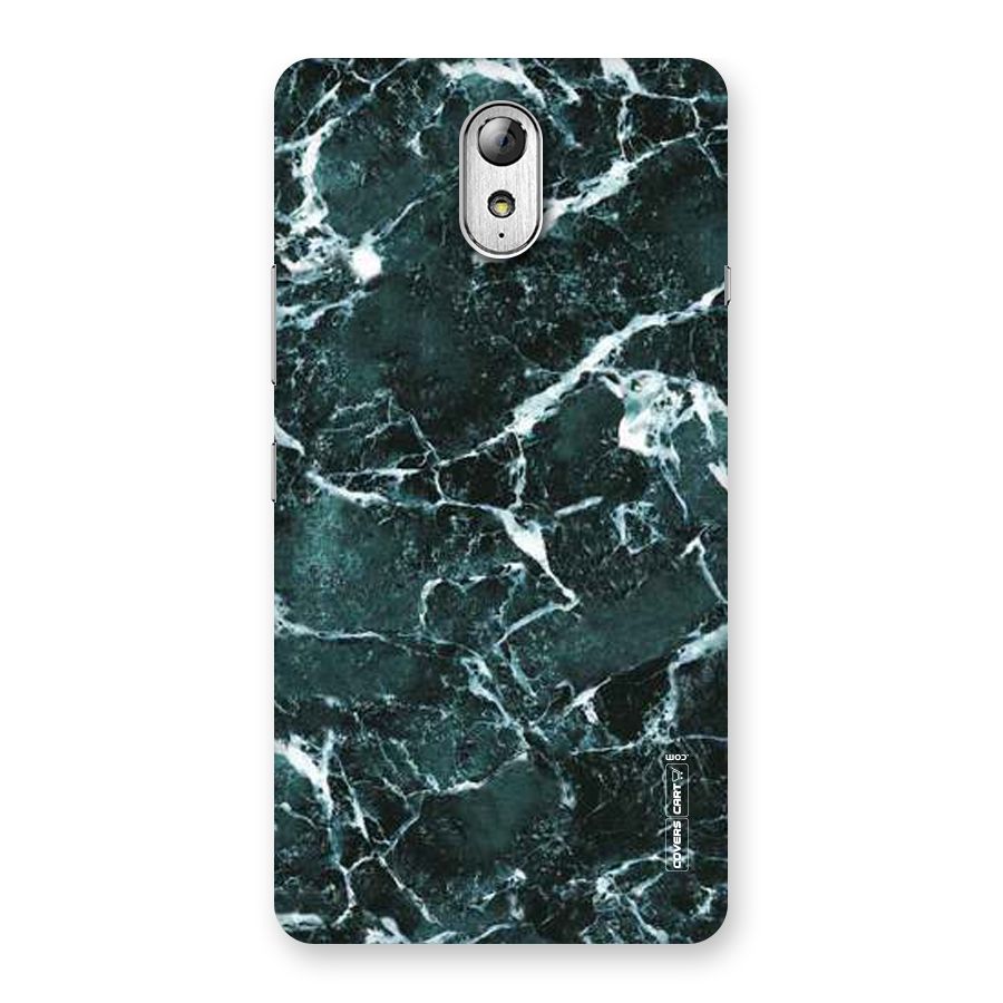 Dark Green Marble Back Case for Lenovo Vibe P1M