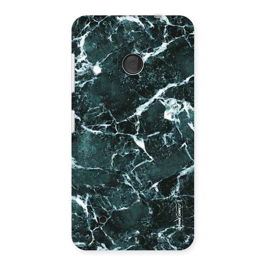 Dark Green Marble Back Case for Lumia 530